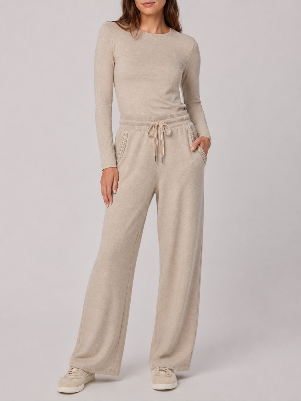 NWT Splendid Supersoft Trim Lounge Pants, Size XL